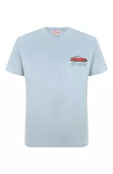 Хлопковая футболка MC2 Saint Barth