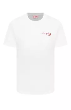 Хлопковая футболка MC2 Saint Barth