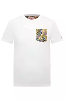 Хлопковая футболка MC2 Saint Barth