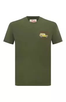 Хлопковая футболка MC2 Saint Barth