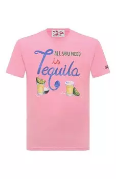 Хлопковая футболка MC2 Saint Barth