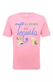 Хлопковая футболка MC2 Saint Barth