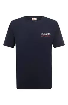 Хлопковая футболка MC2 Saint Barth