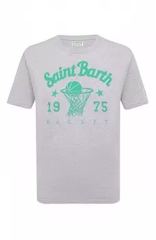 Хлопковая футболка MC2 Saint Barth