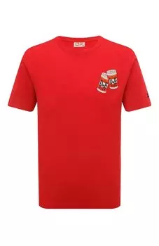 Хлопковая футболка MC2 Saint Barth