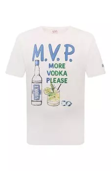 Хлопковая футболка MC2 Saint Barth