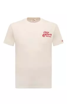 Хлопковая футболка MC2 Saint Barth
