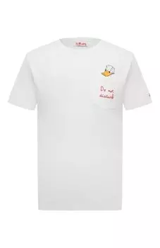 Хлопковая футболка MC2 Saint Barth