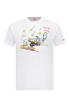 Хлопковая футболка MC2 Saint Barth