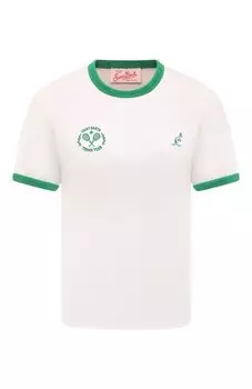 Хлопковая футболка MC2 Saint Barth