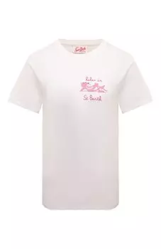 Хлопковая футболка MC2 Saint Barth