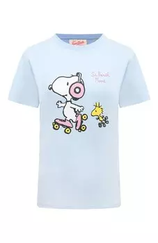 Хлопковая футболка MC2 Saint Barth