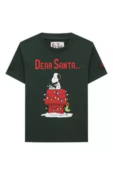 Хлопковая футболка MC2 Saint Barth