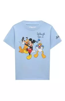 Хлопковая футболка MC2 Saint Barth