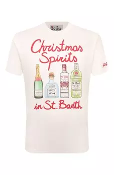 Хлопковая футболка MC2 Saint Barth