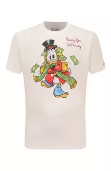 Хлопковая футболка MC2 Saint Barth