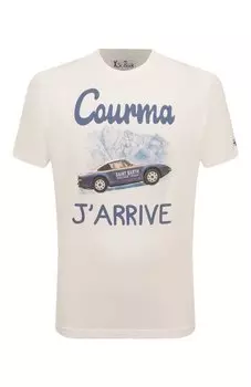 Хлопковая футболка MC2 Saint Barth