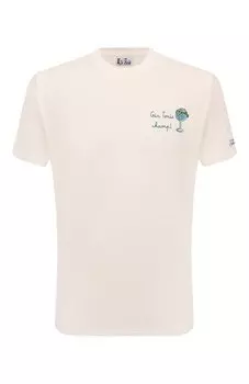 Хлопковая футболка MC2 Saint Barth