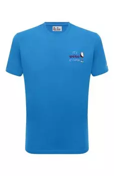 Хлопковая футболка MC2 Saint Barth