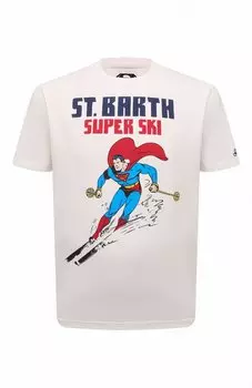Хлопковая футболка MC2 Saint Barth