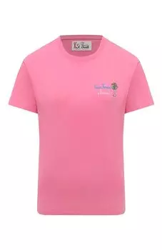 Хлопковая футболка MC2 Saint Barth