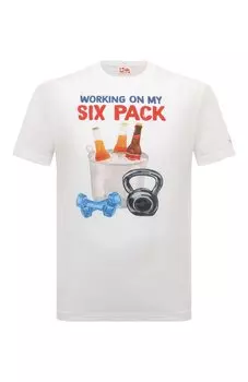 Хлопковая футболка MC2 Saint Barth