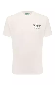 Хлопковая футболка MC2 Saint Barth