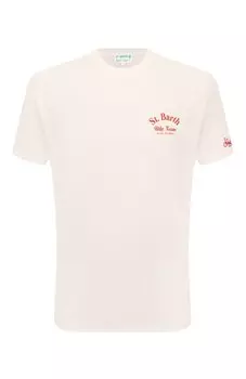 Хлопковая футболка MC2 Saint Barth