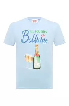 Хлопковая футболка MC2 Saint Barth