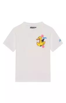 Хлопковая футболка MC2 Saint Barth