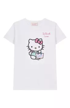 Хлопковая футболка MC2 Saint Barth