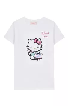 Хлопковая футболка MC2 Saint Barth