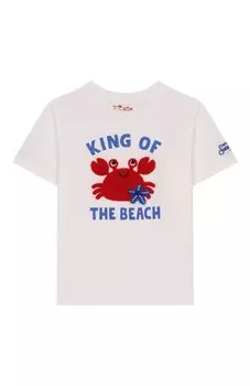 Хлопковая футболка MC2 Saint Barth