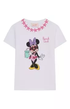 Хлопковая футболка MC2 Saint Barth