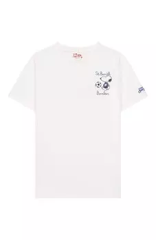 Хлопковая футболка MC2 Saint Barth