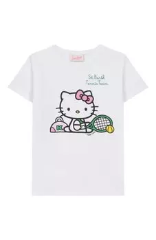 Хлопковая футболка MC2 Saint Barth