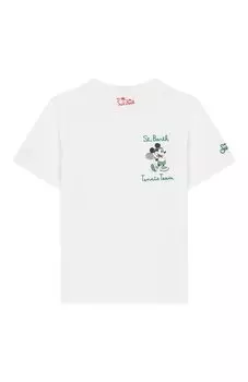 Хлопковая футболка MC2 Saint Barth