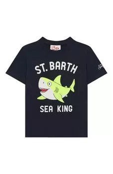 Хлопковая футболка MC2 Saint Barth