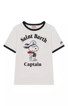 Хлопковая футболка MC2 Saint Barth