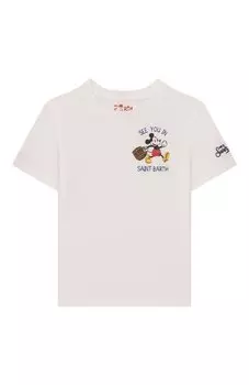 Хлопковая футболка MC2 Saint Barth