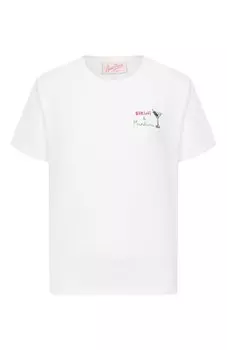 Хлопковая футболка MC2 Saint Barth