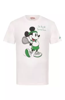 Хлопковая футболка MC2 Saint Barth