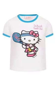 Хлопковая футболка MC2 Saint Barth