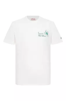 Хлопковая футболка MC2 Saint Barth