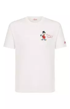 Хлопковая футболка MC2 Saint Barth