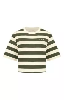 Хлопковая футболка MC2 Saint Barth