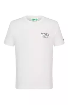 Хлопковая футболка MC2 Saint Barth