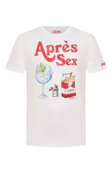 Хлопковая футболка MC2 Saint Barth