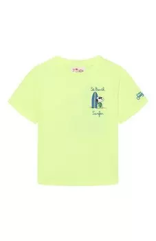 Хлопковая футболка MC2 Saint Barth