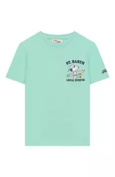 Хлопковая футболка MC2 Saint Barth